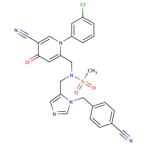 Chemical structure of BindingDB Monomer ID 50153772