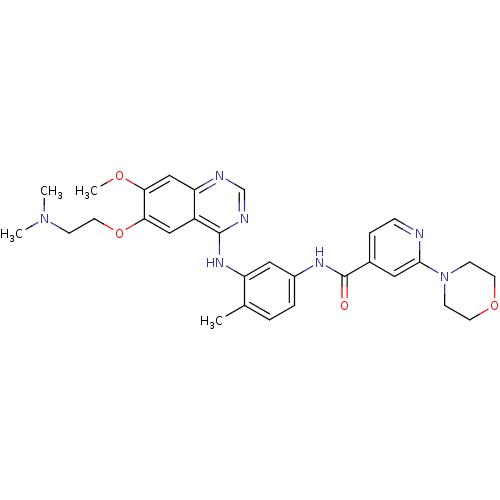 Chemical structure of BindingDB Monomer ID 50153876