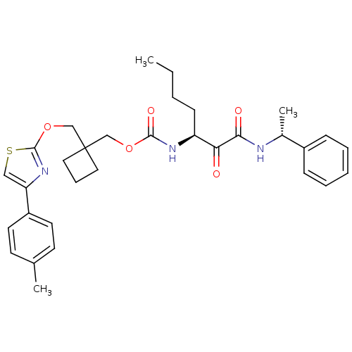 Chemical structure of BindingDB Monomer ID 50154179