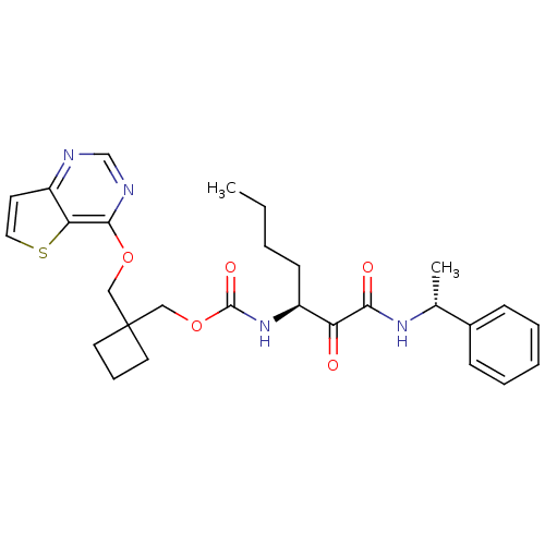 Chemical structure of BindingDB Monomer ID 50154190