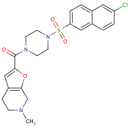 Chemical structure of BindingDB Monomer ID 50154262