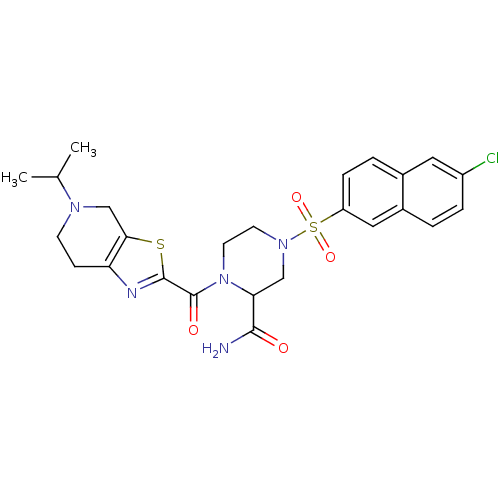 Chemical structure of BindingDB Monomer ID 50154263