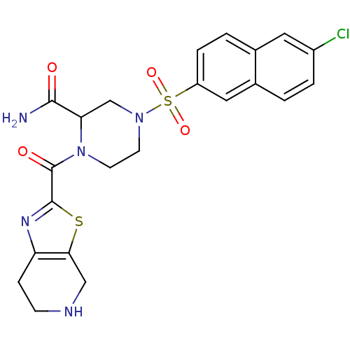 Chemical structure of BindingDB Monomer ID 50154267