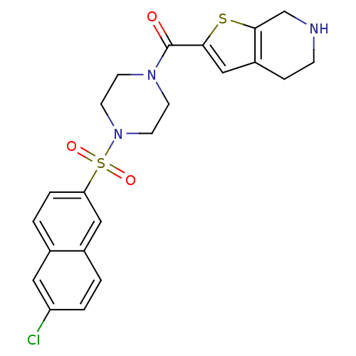 Chemical structure of BindingDB Monomer ID 50154270