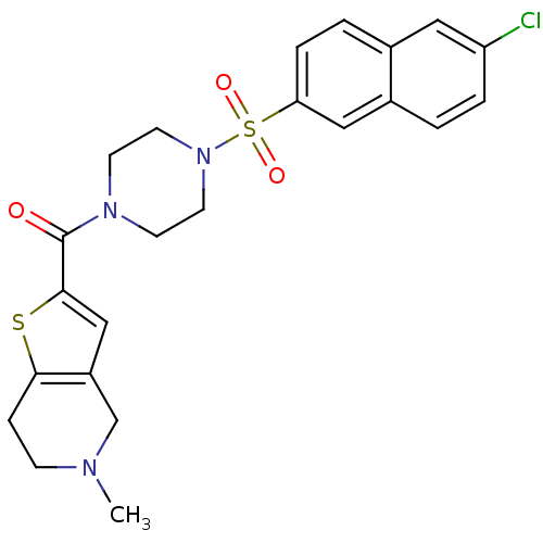 Chemical structure of BindingDB Monomer ID 50154271