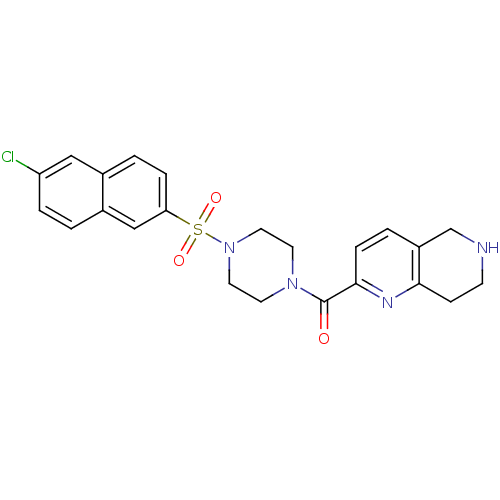 Chemical structure of BindingDB Monomer ID 50154272