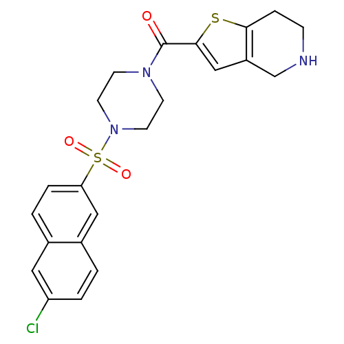 Chemical structure of BindingDB Monomer ID 50154275