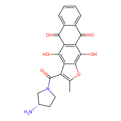 Chemical structure of BindingDB Monomer ID 50154291