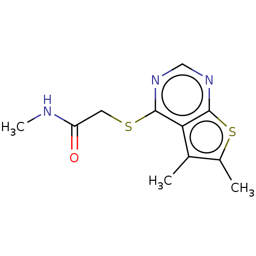 Chemical structure of BindingDB Monomer ID 50154374
