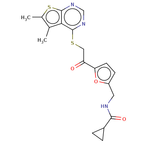 Chemical structure of BindingDB Monomer ID 50154379