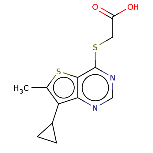 Chemical structure of BindingDB Monomer ID 50154396