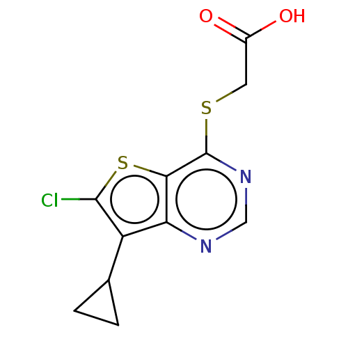Chemical structure of BindingDB Monomer ID 50154397