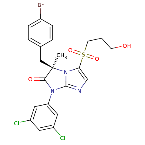 Chemical structure of BindingDB Monomer ID 50154476