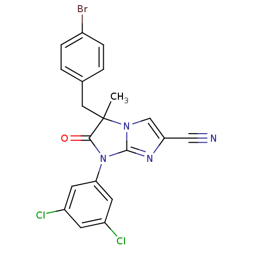 Chemical structure of BindingDB Monomer ID 50154497