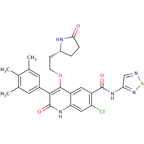 Chemical structure of BindingDB Monomer ID 50155355