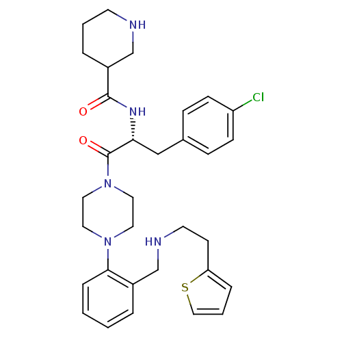 Chemical structure of BindingDB Monomer ID 50155370