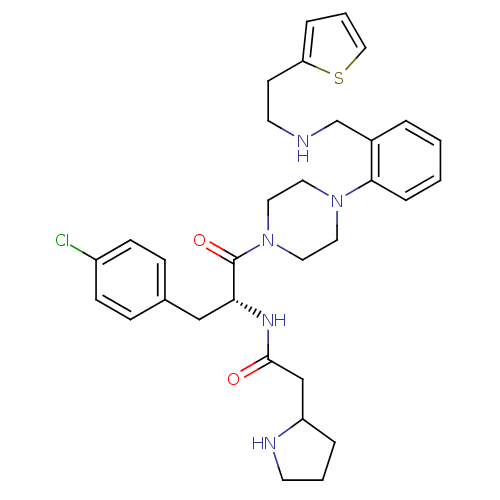 Chemical structure of BindingDB Monomer ID 50155372