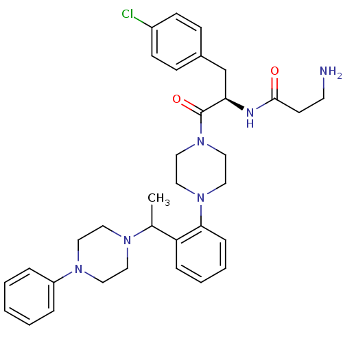 Chemical structure of BindingDB Monomer ID 50155373