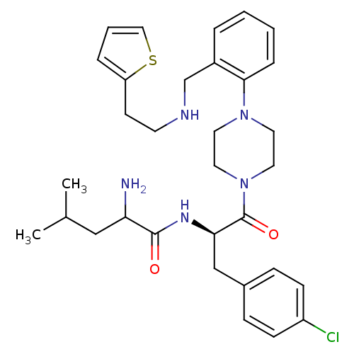 Chemical structure of BindingDB Monomer ID 50155374