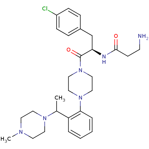 Chemical structure of BindingDB Monomer ID 50155377