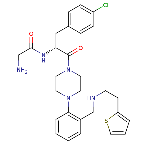 Chemical structure of BindingDB Monomer ID 50155380