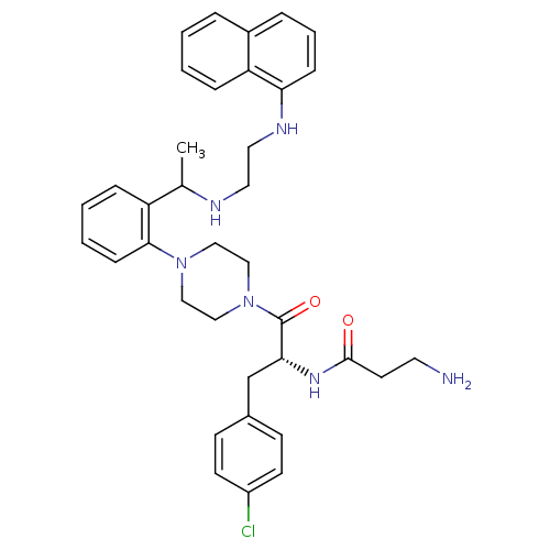 Chemical structure of BindingDB Monomer ID 50155381