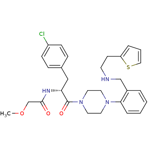 Chemical structure of BindingDB Monomer ID 50155382