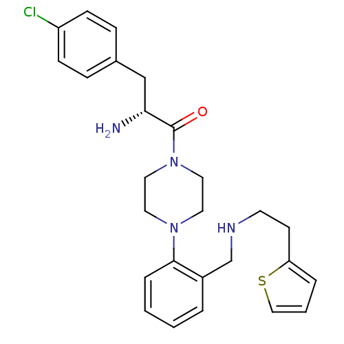 Chemical structure of BindingDB Monomer ID 50155384