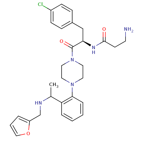 Chemical structure of BindingDB Monomer ID 50155385