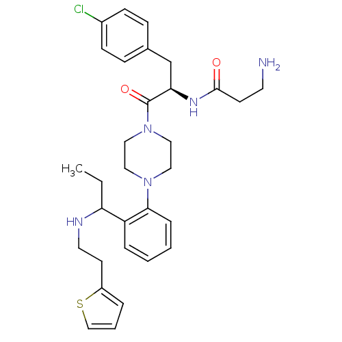 Chemical structure of BindingDB Monomer ID 50155386