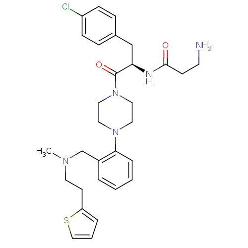 Chemical structure of BindingDB Monomer ID 50155394