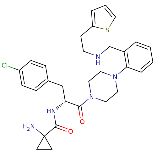 Chemical structure of BindingDB Monomer ID 50155397