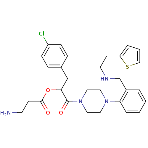 Chemical structure of BindingDB Monomer ID 50155398