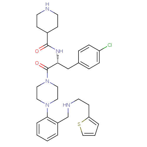 Chemical structure of BindingDB Monomer ID 50155401