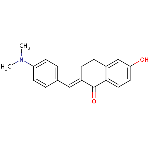 Chemical structure of BindingDB Monomer ID 50155476