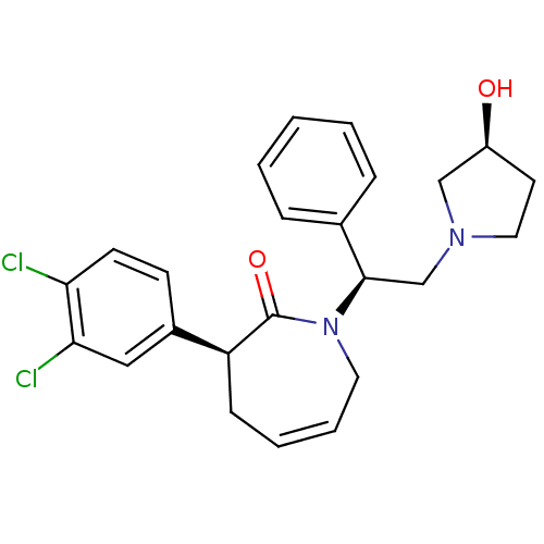Chemical structure of BindingDB Monomer ID 50155498