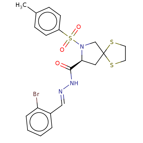 Chemical structure of BindingDB Monomer ID 50155510