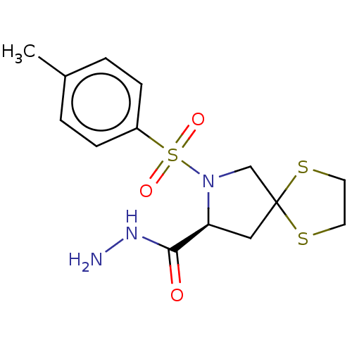 Chemical structure of BindingDB Monomer ID 50155524