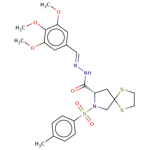 Chemical structure of BindingDB Monomer ID 50155525