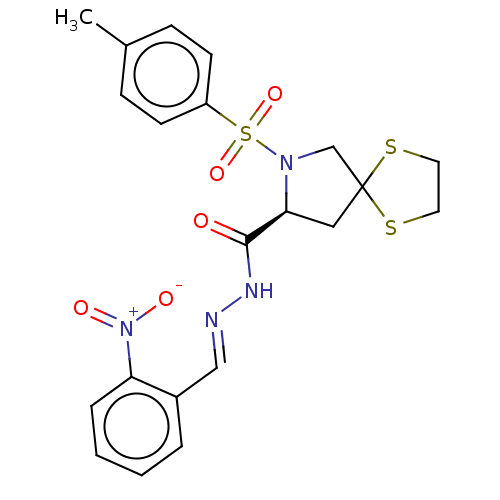 Chemical structure of BindingDB Monomer ID 50155527