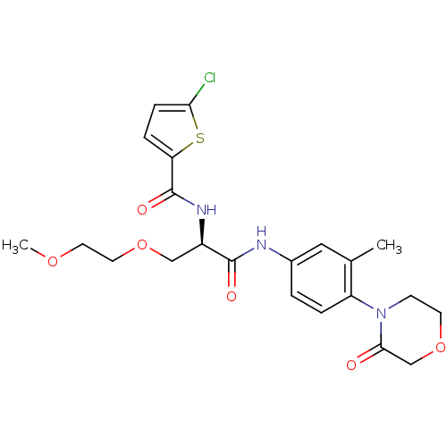 Chemical structure of BindingDB Monomer ID 50155626