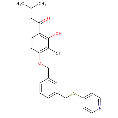 Chemical structure of BindingDB Monomer ID 50155694