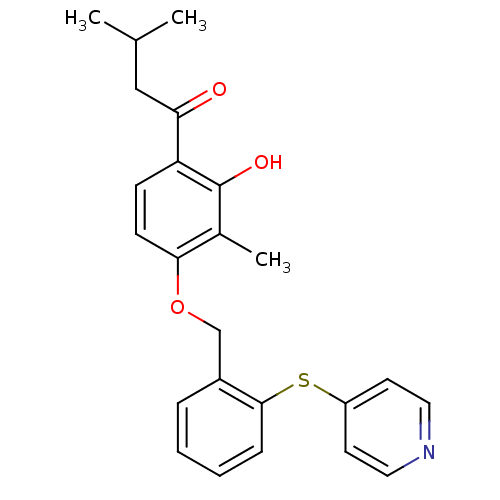 Chemical structure of BindingDB Monomer ID 50155695