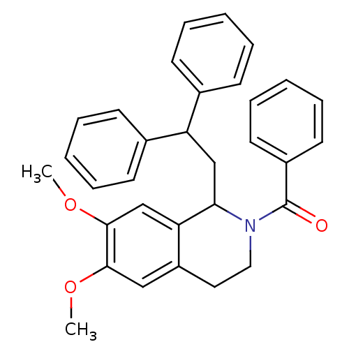 Chemical structure of BindingDB Monomer ID 50155736