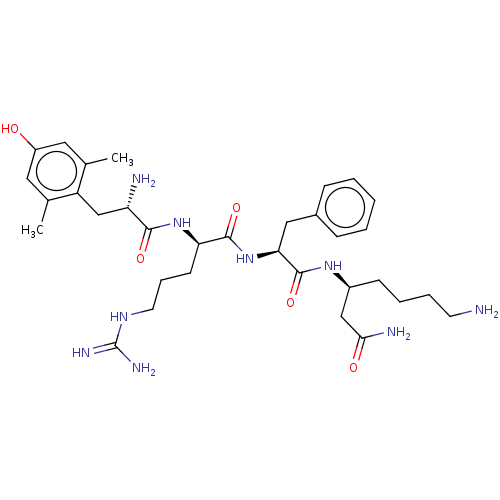 Chemical structure of BindingDB Monomer ID 50155796