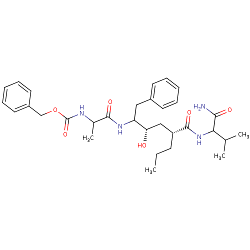 Chemical structure of BindingDB Monomer ID 50156001