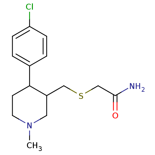 Chemical structure of BindingDB Monomer ID 50156047