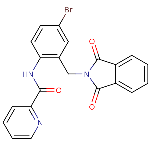 Chemical structure of BindingDB Monomer ID 50156082