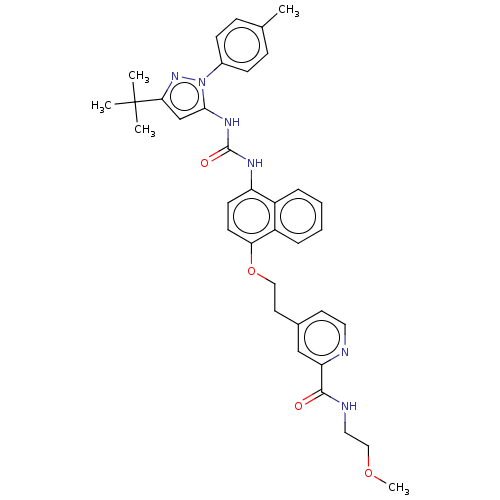 Chemical structure of BindingDB Monomer ID 50156132