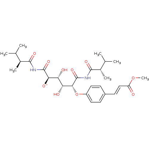 Chemical structure of BindingDB Monomer ID 50156140